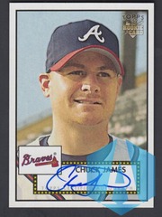2006 Topps '52 Rookie Card Auto #52S-CHJ Chuck James